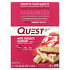 Quest Nutrition, Quest プロテインバー、ホワイトチョコレートラズベリー、12本、各2.12オンス（60 g）