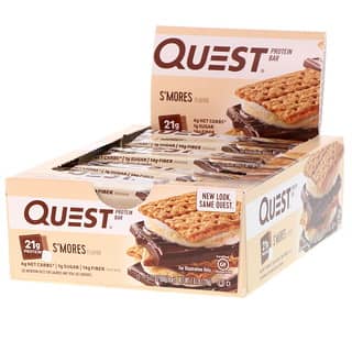 Quest Nutrition, Protein Bar, S'mores, 12 Bars, 2.12 (60 g) Each