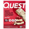 Quest Nutrition, Bar Protein, Raspberi Coklat Putih, 4 Bar, 2.12 oz (60 g) Setiap satu