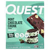 Quest Nutrition, Bar Protein, Ketulan Coklat Pudina, 4 Bar, 2.12 oz (60 g) Setiap satu