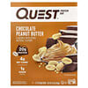 Quest Nutrition, Протеинов блок, Шоколадово фъстъчено масло, 4 блокчета, 2,12 унции (60 g) всяко