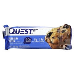 Quest Nutrition, Protein Bar, Blueberry Muffin, 12 Bars, 2.12 oz (60 g ...