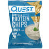 Tortilla Style Protein Chips, Ranch, 8 Bags, 1.1 oz (32 g ) Each