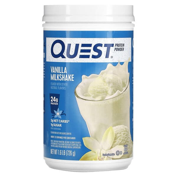 Quest Nutrition, 蛋白質粉，香草奶昔，1.6 磅（726 克）