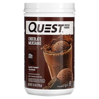 Quest Nutrition, プロテインパウダー、チョコレートミルクシェイク、726g（1.6ポンド）