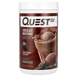 Quest Nutrition, 프로틴 파우더, 초콜릿 밀크셰이크, 726g(1.6lb)