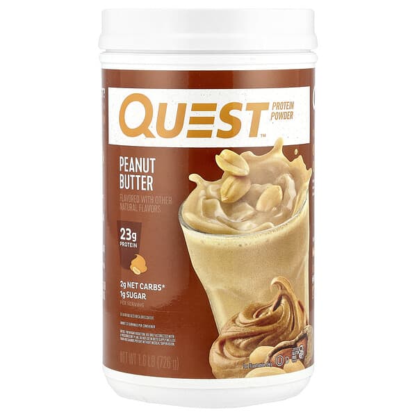 Protein Powder, Peanut Butter, 1.6 lb (726 g)