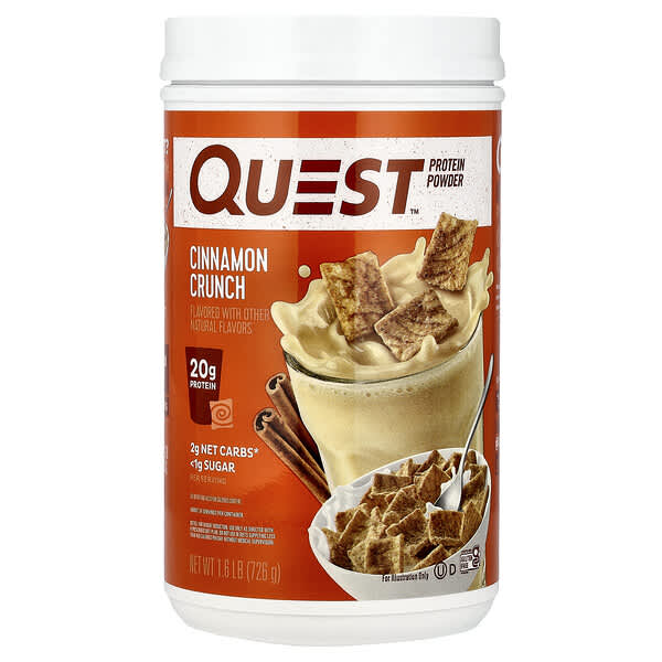 Quest Nutrition, 蛋白質粉，肉桂脆味，1.6 磅（726 克）