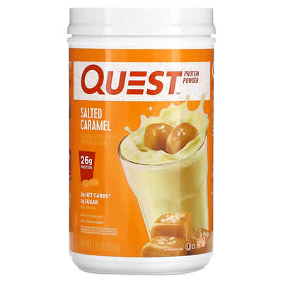 Quest Nutrition, Protein Powder, Salted Caramel, 1.6 lb (726 g)