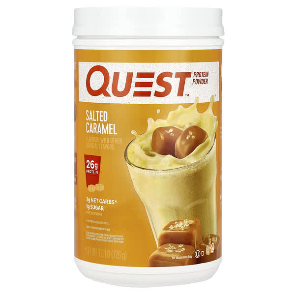 Quest Nutrition, 蛋白質粉，咸焦糖，1.6 磅（726 克）