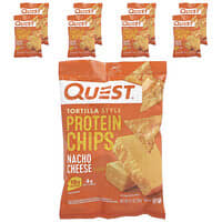 トルティーヤスタイル プロテインチップス、ナチョチーズ、8袋、各32g