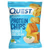 Quest Nutrition, Original Style Protein Chips, Cheddar & Sour Cream, 8 Bags, 1.1 oz (32 g)