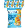 Chips de protéines de style original, Cheddar et crème sure, 8 sachets, 32 g