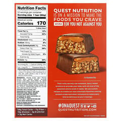Quest Nutrition, Hero Protein Bar, Crispy Chocolate Caramel Pecan, 12 Bars, 2.12 oz (60 g) Each