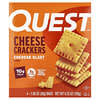 Quest Nutrition, Cheddar Blast, קרקר גבינה, צ‘דר, 4 שקיות, 30 גרם (1.06 אונקיות) כל אחת