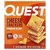 Quest Nutrition, Cheddar Blast, קרקר גבינה, צ‘דר, 4 שקיות, 30 גרם (1.06 אונקיות) כל אחת