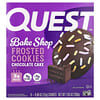 Quest Nutrition, Bake Shop, frostede kjeks, sjokoladekake, 8 kjeks, 25 g per stk.