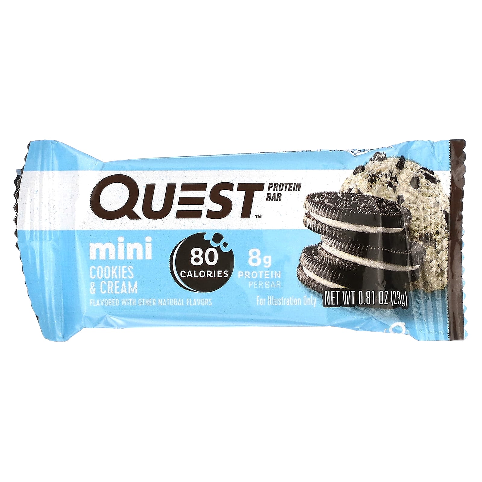 Quest Nutrition, протеїновий батончик, міні-бар, печиво з кремом, 14 ...
