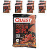 Quest Nutrition, Tortilla Style Eiwit Chips, Heet & Pittig, 8 Zakken, 1.1 oz (32 g) Elk