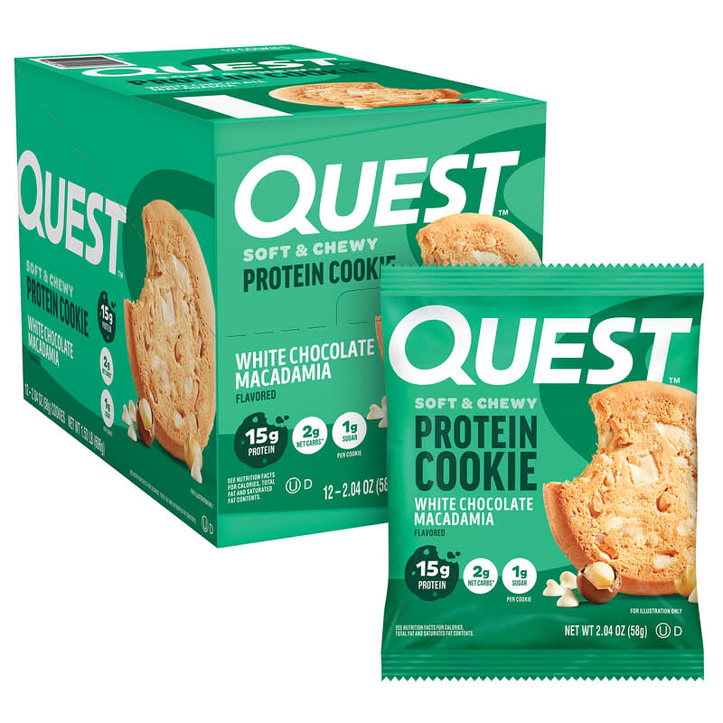 Lee.❇【合計34枚】クエスト プロテインクッキー まとめ売り Amazon.co.jp: Quest Nutrition プロテインクッキー、高タンパク質、低