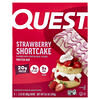 Quest Nutrition, 프로틴바, 스트로베리 쇼트케이크, 바 4개, 각 60g(2.12oz)