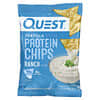 Quest Nutrition, Протеїнові чіпси в стилі тортилья, Ranch, 12 пакетиків, 1,1 унції (32 г)