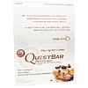 QuestBar, 단백질 바, 초콜릿 칩 도우, 12개, 각 2.12 oz (60 g)