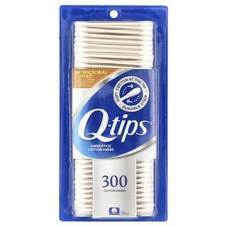 Q-tips, Cotton Swabs, Antimicrobial Coated ,  300 Swabs