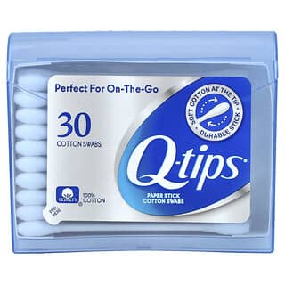 Q-tips, Hisopos de algodón, para llevar, 30 hisopos