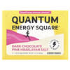 Dark Chocolate Pink Himalayan Salt, dunkle Schokolade und pinkes Himalayasalz, 8 Quadrate, je 48 g (1,69 oz.).