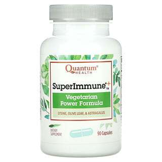 Quantum Health, Super Immune +، تركيبة الطاقة النباتية، 90 كبسولة