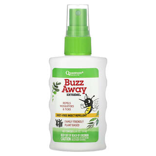 Quantum Health, Buzz Away Extreme, средство от насекомых без ДЭТ, 59 мл (2 жидк. Унции)
