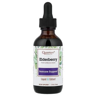Quantum Health, Elderberry, Liquid Extract, 2 fl oz (59 ml)