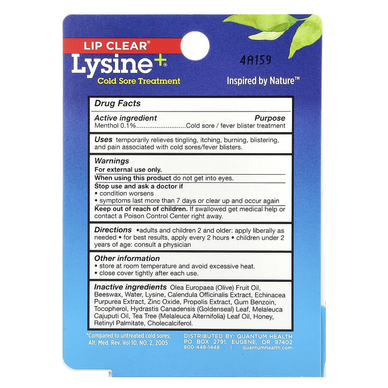 Lip Clear®（リップクリア）Lysine+®（リジンプラス）、Cold Sore