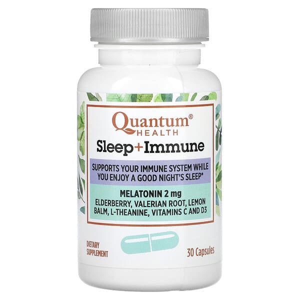 Sleep + Immune, Melatonin, 30 Capsules