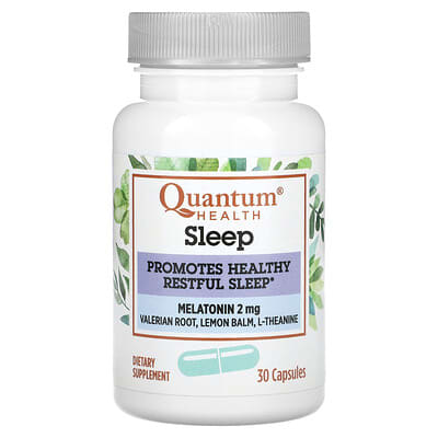 Quantum Health, Sleep Support, Melatonin, 30 Capsules