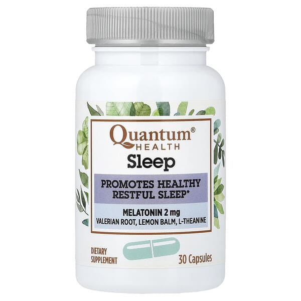 Quantum Health, Sleep, мелатонин`` 30 капсул