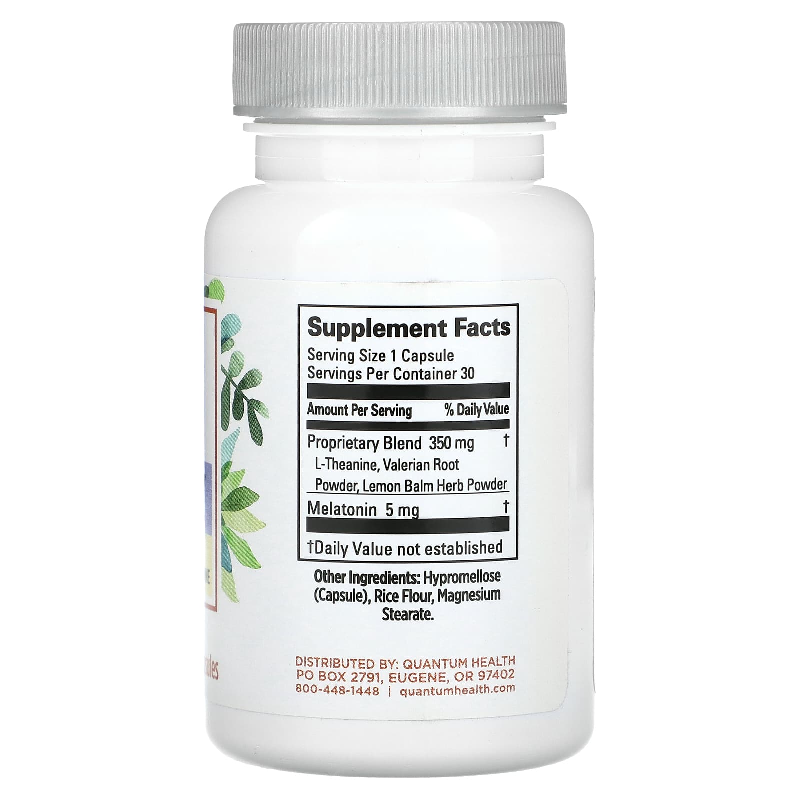 Quantum Health, Sleep, Extra Strength Melatonin, 30 Capsules