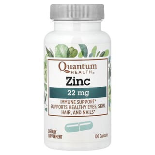 Quantum Health, Zinc, 22 mg, 100 capsule