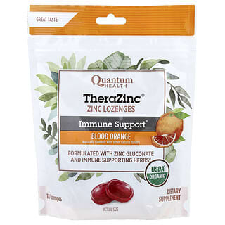Quantum Health, TheraZinc, Pastilles, Blood Orange, 18 Pastilles
