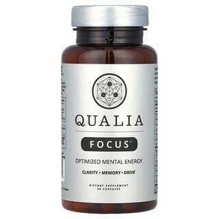 Qualia, Focus®, 30 Capsules