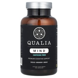 Qualia, Mind®, Caffeine Free, 105 Capsules