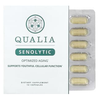 Qualia, Senolytic™, 12 Capsules