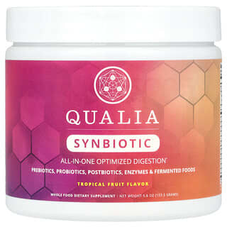 Qualia, Synbiotic™, Tropical Fruit, 5.6 oz (157.5 g)