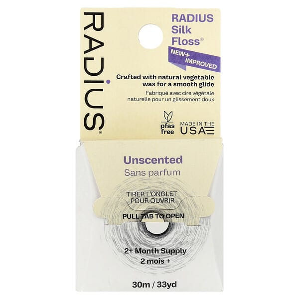 RADIUS, Silk Floss®, Unscented, 33 yds (30 m)