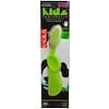 Kidz Toothbrush, Very Soft, 6yrs+. Right Hand, Green, 1 Toothbrush