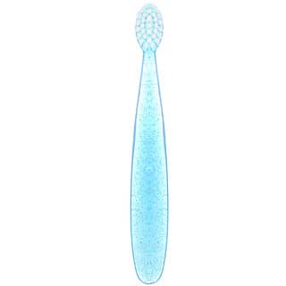 RADIUS, Escova de Dentes Totz, +18 Meses, Extra Suave, Brilho Azul Claro, 1 Escova de Dentes