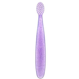 RADIUS, Totz Toothbrush, 18+ Months, Extra Soft, Purple Sparkle, 1 Toothbrush