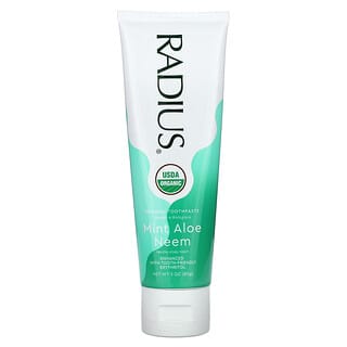 RADIUS, Organic Toothpaste, Bio-Zahnpasta, Minze-Aloe-Neem, 85 g (3 oz.)