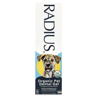 RADIUS, 犬用的有機牙膏，3盎司（85克）